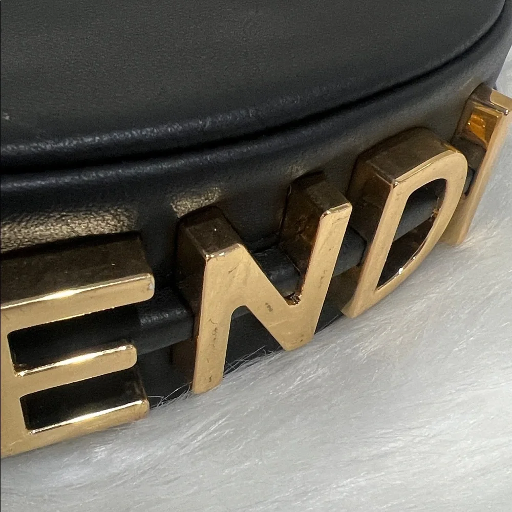 SOLD FENDI Nano Fendigraphy Black Leather $1,199 OBO - Picture 13 of 14